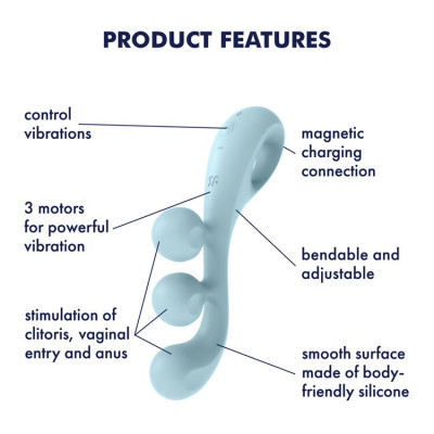 Вібратор Satisfyer Tri Ball 2 Вібратор Satisfyer Tri Ball 2