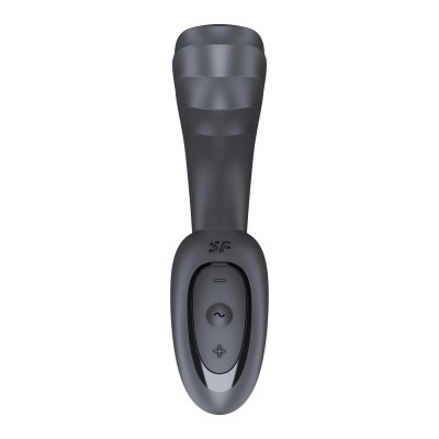 Вагінально-кліторальний вібратор Satisfyer G for Goddess 3 Dark Grey, 2 мотори