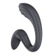 Вагінально-кліторальний вібратор Satisfyer G for Goddess 3 Dark Grey, 2 мотори-1