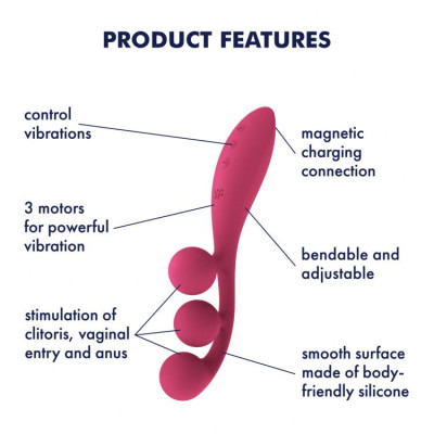 Вібратор Satisfyer Tri Ball 1 Вібратор Satisfyer Tri Ball 1