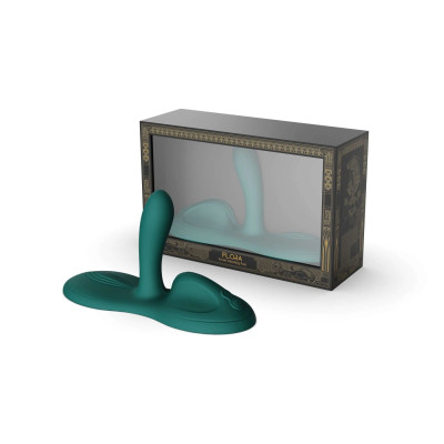 Вібратор Zalo – Flora Turquoise Green Вібратор Zalo – Flora Turquoise Green