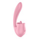 Вагінально-кліторальний вібратор Satisfyer Tongue Genius з язичком-1