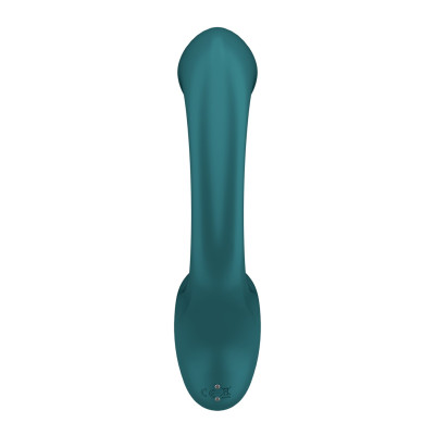 Вагінально-кліторальний вібратор Satisfyer G for Goddess 2 Bottle Green, 2 мотори Вагінально-кліторальний вібратор Satisfyer G for Goddess 2 Bottle Green, 2 мотори
