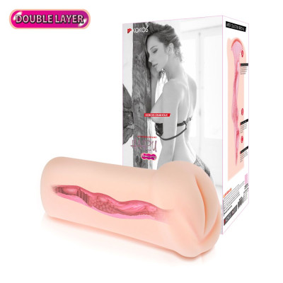 Мастурбатор вагіна двошаровий Kokos Haru Double Layer
