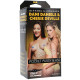 Мастурбатор двосторонній Doc Johnson Dani Daniels/Cherie Deville Ultraskyn, вагіна/попка-1