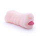 Двосторонній мастурбатор Men Powerup Eroticism: вагіна та ротик-5