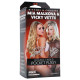 Мастурбатор двосторонній Doc Johnson Mia Malkova / Vicky Vette Ultraskyn, вагіна/ротик-1