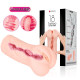 Мастурбатор вагіна двошаровий Kokos Tattoo Double Layer-4