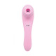 Вакуумний кліторальний стимулятор Wooomy Smoooch Pink Clitoral Suction & Vibration-1