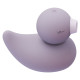 Вакуумний вібратор-качечка CuteVibe Ducky Grey-2