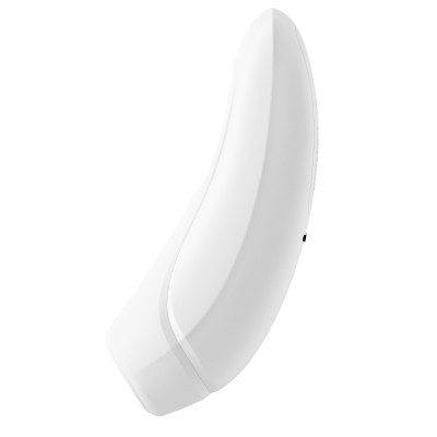 Вакуумний кліторальний стимулятор Satisfyer Curvy 1+ White