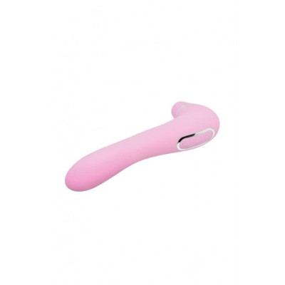 Вакуумний кліторальний стимулятор Wooomy Smoooch Pink Clitoral Suction & Vibration