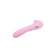 Вакуумний кліторальний стимулятор Wooomy Smoooch Pink Clitoral Suction & Vibration-2