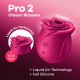 Вакуумний кліторальний стимулятор Satisfyer Pro 2 Classic Blossom-5