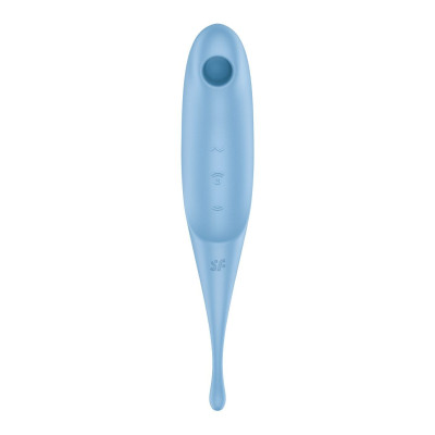 Вакуумний стимулятор Satisfyer Twirling Pro Blue