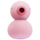 Вакуумний вібратор-качечка CuteVibe Ducky Pink-1