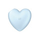Вакуумний стимулятор-серце з вібрацією Satisfyer Cutie Heart Blue-3