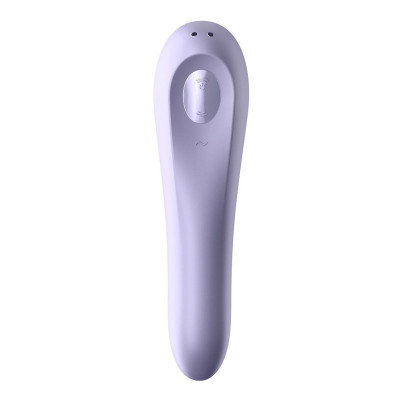 Смарт-вібратор та вакуумний стимулятор 2в1 Satisfyer Dual Pleasure Mauve Смарт-вібратор та вакуумний стимулятор 2в1 Satisfyer Dual Pleasure Mauve