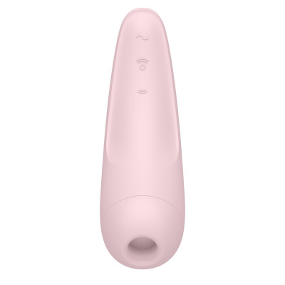 Вакуумний кліторальний стимулятор Satisfyer Curvy 2+ Pink Вакуумний кліторальний стимулятор Satisfyer Curvy 2+ Pink
