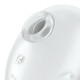 Вакуумний кліторальний стимулятор із вібрацією Satisfyer Cutie Ghost White-3