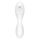 Вакуумний смарт-стимулятор із вібрацією Satisfyer Curvy Trinity 5 (White), керування зі смартфона-1