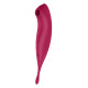 Смарт-вібратор для клітора з вакуумною стимуляцією Satisfyer Twirling Pro+ dark red-1