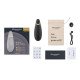 Вакуумний кліторальний стимулятор Womanizer Premium 2 - Black-5