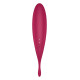 Смарт-вібратор для клітора з вакуумною стимуляцією Satisfyer Twirling Pro+ dark red-4
