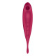 Смарт-вібратор для клітора з вакуумною стимуляцією Satisfyer Twirling Pro+ dark red-2