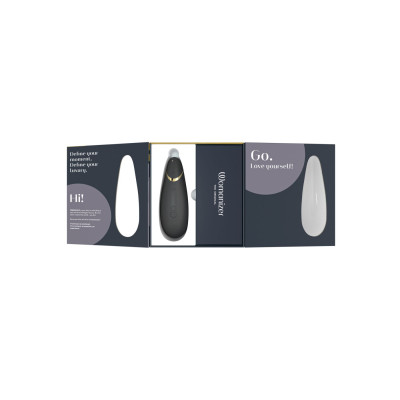 Вакуумний кліторальний стимулятор Womanizer Premium 2 - Black Вакуумний кліторальний стимулятор Womanizer Premium 2 - Black
