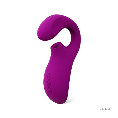 Вакуумний стимулятор з вібрацією LELO Enigma Cruise Deep Rose