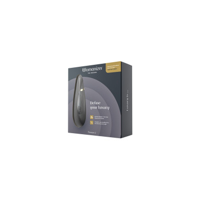 Вакуумний кліторальний стимулятор Womanizer Premium 2 - Black Вакуумний кліторальний стимулятор Womanizer Premium 2 - Black