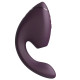 Подвійний вакуумний кліторальний стимулятор з вібрацією Womanizer Next Duo - Dark Purple-3