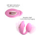 Віброяйце з вакуумною кліторальною стимуляцією Love To Love Wonderlover PINK PASSION-2