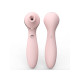Вакуумний вібратор KisToy Polly Plus Pink-2