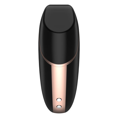 Вакуумний кліторальний стимулятор Satisfyer Love Triangle Black