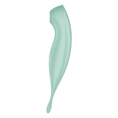 Смарт-вібратор для клітора з вакуумною стимуляцією Satisfyer Twirling Pro+ Mint Смарт-вібратор для клітора з вакуумною стимуляцією Satisfyer Twirling Pro+ Mint