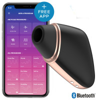 Вакуумний кліторальний стимулятор Satisfyer Love Triangle Black