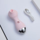Вакуумний стимулятор KisToy Polly Pink-4