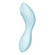 Вакуумний смарт-стимулятор із вібрацією Satisfyer Curvy Trinity 5 (Blue), керування зі смартфона-3