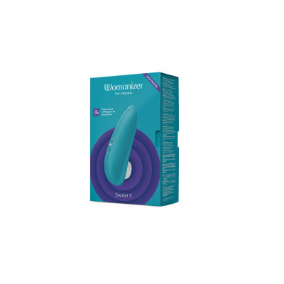 Вакуумний кліторальний стимулятор Womanizer Starlet 3 TURQUOISE Вакуумний кліторальний стимулятор Womanizer Starlet 3 TURQUOISE