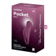Вакуумний кліторальний стимулятор із вібрацією Satisfyer Pocket Pro 1 Purple-4