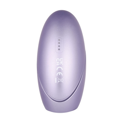 Вакуумний кліторальний стимулятор Svakom Pulse Galaxie Metal Lilac, нічник-проектор зоряного неба