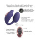 Віброяйце з вакуумною кліторальною стимуляцією Love To Love Wonderlover MIDNIGHT INDIGO-1