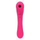 Вібратор та вакуумний кліторальний стимулятор 2-в-1 Alive Quiver Magenta Pink оновлена ​​модель-1