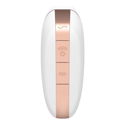 Вакуумний кліторальний стимулятор Satisfyer Love Triangle White