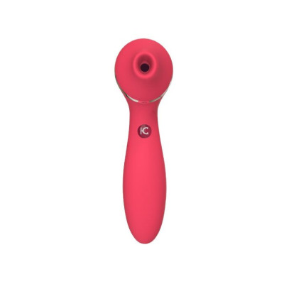 Вакуумний вібратор KisToy Polly Plus Red Вакуумний вібратор KisToy Polly Plus Red