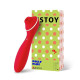 Вакуумний вібратор KisToy Polly Plus Red-3
