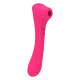 Вібратор та вакуумний кліторальний стимулятор 2-в-1 Alive Quiver Magenta Pink оновлена ​​модель-2