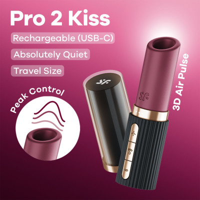 Вакуумний стимулятор Satisfyer Pro 2 Kiss